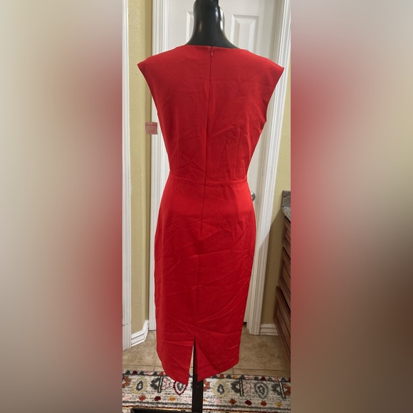 NWT Alexia Admor Harper Cap Sleeve Corset Midi Dress Size 8 - Picture 5 of 13